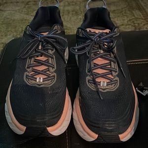 HOKA womens running 9.5 worn 3 times